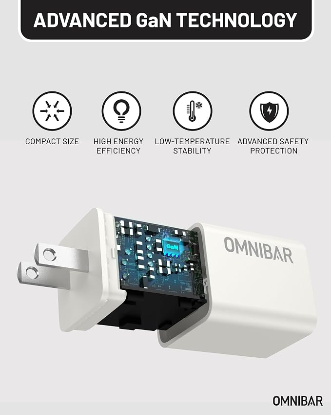 30W USB C Charger, GaN Fast Wall Charger Block, PD3.0 PPS USB-C Power Adapter - Image 4