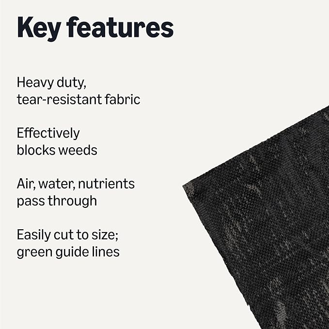 Amazon Basics Weed Barrier Fabric - Image 2