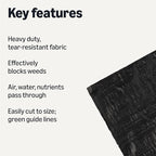 Amazon Basics Weed Barrier Fabric - Image 2