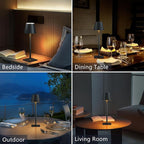 Cordless Table Lamp Rechargeable Lamps: 6000mAh Battery Operated Table Lamp - Image 2
