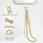 Metal Phone Chain, Crossbody Detachable Phone Lanyard - Image 4