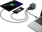 MINIX 66W Turbo 3-Port GaN Wall Charger 2 x USB-C Fast Charging Adapter - Image 7
