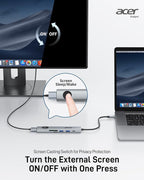 Acer USB C to HDMI Multiport Adapter, 7 in 1 USB-C Hub - Image 6