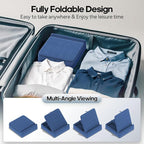 KDD Tablet Pillow Stand with Storage, Foldable iPad Holder - Image 4