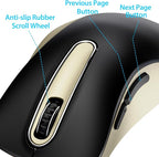 memzuoix 2.4G Wireless Mouse, 1400 DPI Computer Mice - Image 3