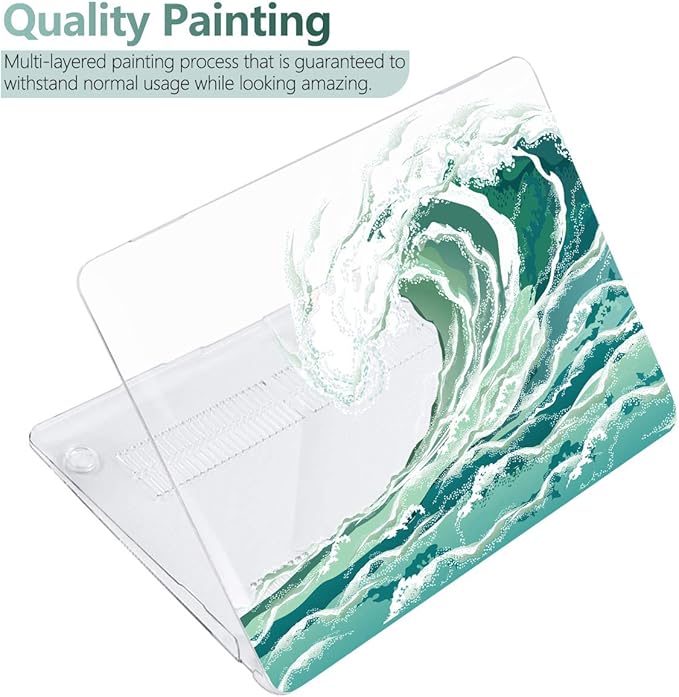 Batianda Case for MacBook Air 13 Inch M1 2020 2019 2018 Release Model A2337 - Image 3