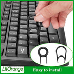 Silicone 500PCS 40A Clear Universal O-Ring Switch Dampeners Keycap Sealing - Image 3