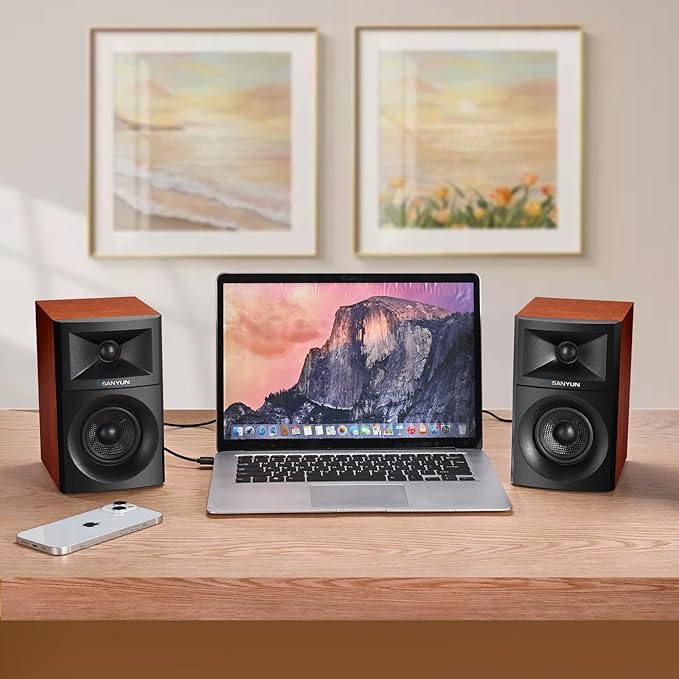 SW203 4.0 Computer Speakers - 60W 4-Way DSP Control 3D Immersive Sound - 3" - Image 8