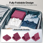 KDD Tablet Pillow Stand with Storage, Foldable iPad Holder - Image 4