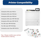 507A Yellow Toner Cartridge, Remanufactured Replacement Compatible - Image 2