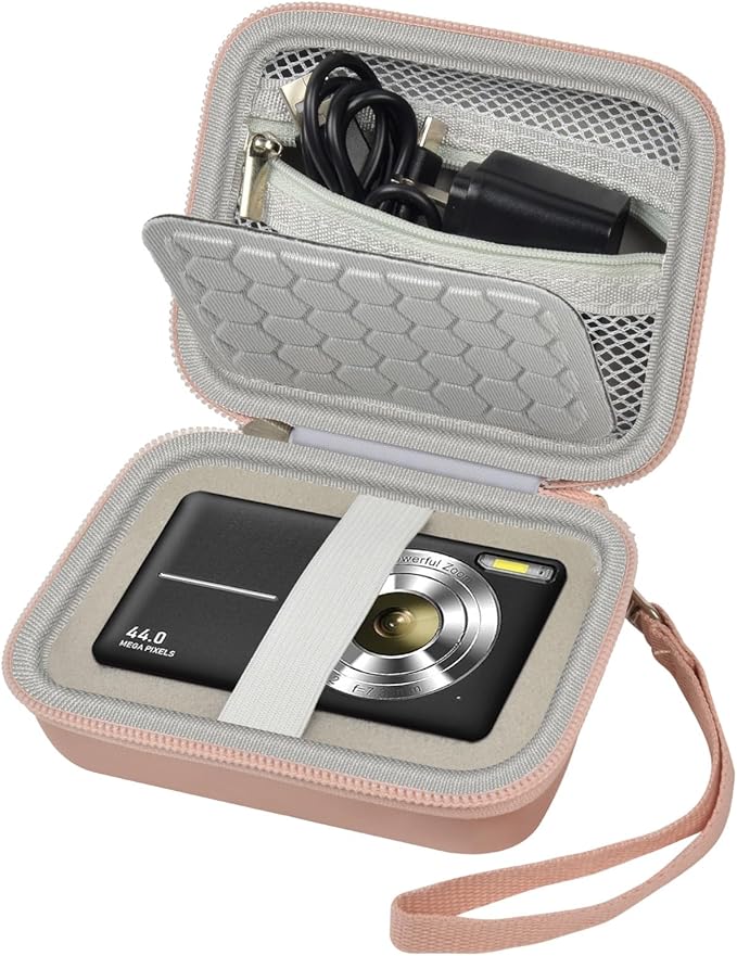 Carrying & Protective Case for Digital Camera, AbergBest 21 Mega Pixels 2.7" by COMECASE
