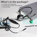 Wantek Cell Phone Headset Mono - Image 8