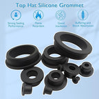15 Pcs 3/4" Drill Hole, 3/8" ID Silicone Rubber Grommets - Image 2