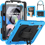 SEYMAC for iPad Air 5th/ 4th Generation Case 10.9", Full-Body Shockproof by SEYMAC