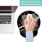 Mouse Pad with Wrist Support, Ergonomic Mouse Pad with Memory Foam Wrist Rest - Image 7
