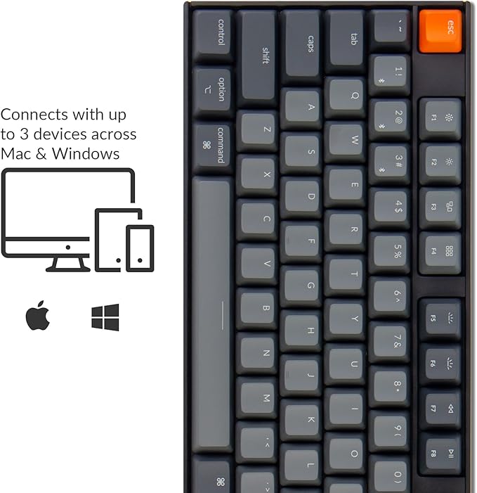 Keychron K10 Full Size Layout White LED Backlit Hot-Swappable Mechanical - Image 3