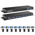MT-VIKI 8 Port KVM Switch VGA +8 KVM Cables, Daisy Chain Component by MT-VIKI