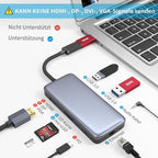 USB C Female to USB Male Adapter, 3.1 USB A to USB C Adapter, XAOSUN One-Sided - Image 4
