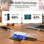 MOMAX Universal Travel Adapter, Ultra-Thin 1-World Pocket 70W GaN International - Image 5