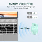 TECKNET Bluetooth Mouse, 4800 DPI Wireless Mouse, 2-Year Battery 6 Adjustable - Image 3