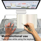 Clear Acrylic Monitor Stand Riser 20", Laptop Keyboard Cover cat Proof - Image 5
