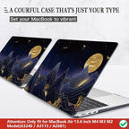 CISSOOK Compatible with MacBook Air 13.6 inch Case 2022 2024 2025 Release Model - Image 3