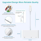 SD Card Reader for iPhone, 5-in-1 Multi iPhone Memory Card Reader for XD - Image 7
