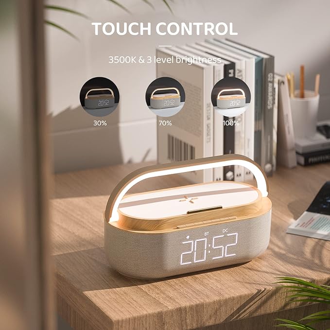Bluetooth Speaker Alarm Clock - Image 4