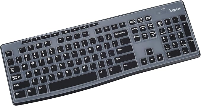 Keyboard Cover for Logitech MK295 MK270 MK200 K270 Wireless Keyboard, Logitech by lAPTOP+ACCESSORY+PROVIDER