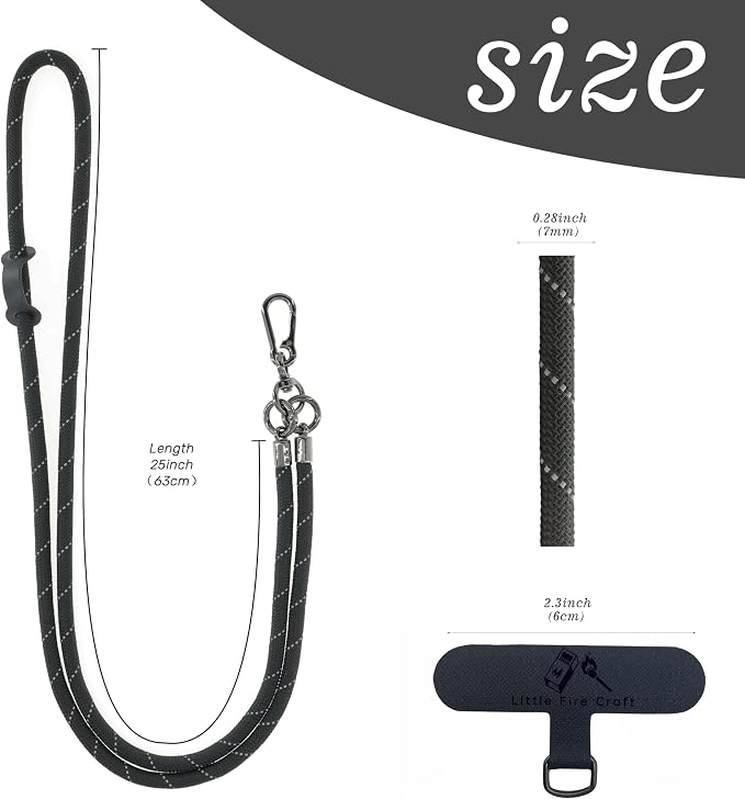 Phone Lanyard Universal Cell Phone Strap Crossbody Strap - Image 2