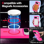 Magnetic for Google Pixel 9/Pixel 9 Pro Case, Shockproof Slim Translucent Matte - Image 2