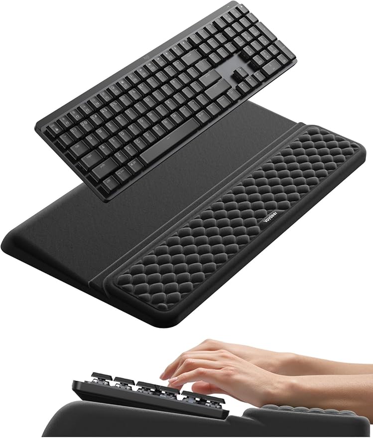 Vaydeer Wrist Rest with Keyboard Stand, Computer Wrist Support Pad, Ergonomic by Vaydeer