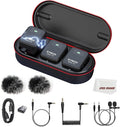 SYNCO G2A2 Pro Microphone, Wireless Lavalier Microphone, 200m Range, 8 Hours by SYNCO