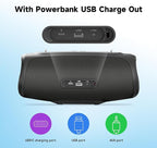 Portable Loud Bluetooth Speaker, 60W Large Subwoofer Wireless Bluetooth 5.3 - Image 8