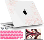 TWOLSKOO Compatible with M4 MacBook Air 13.6 inch Case 2025-2022 Release M4 by TWOLSKOO