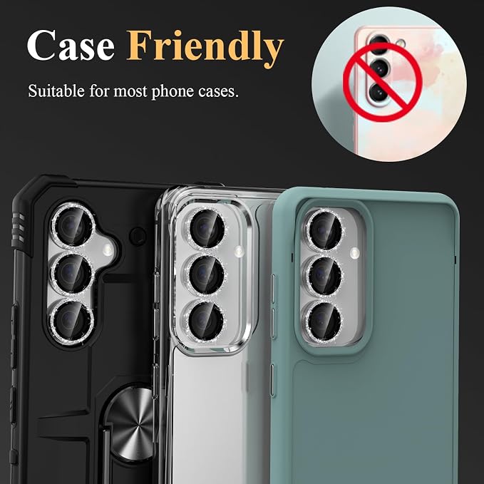 YWXTW Camera Lens Protector for Samsung Galaxy S24 / S23 / S23 Plus, 9H - Image 6