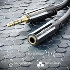 KabelDirekt – Headset Extension Cable – 25ft – Headphone Extension Cord - Image 2