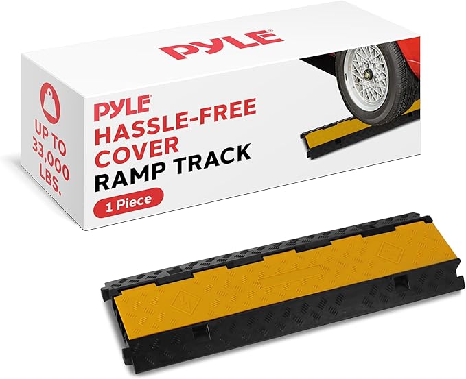 Pyle Durable Cable Protective Ramp Cover by PyleUSA