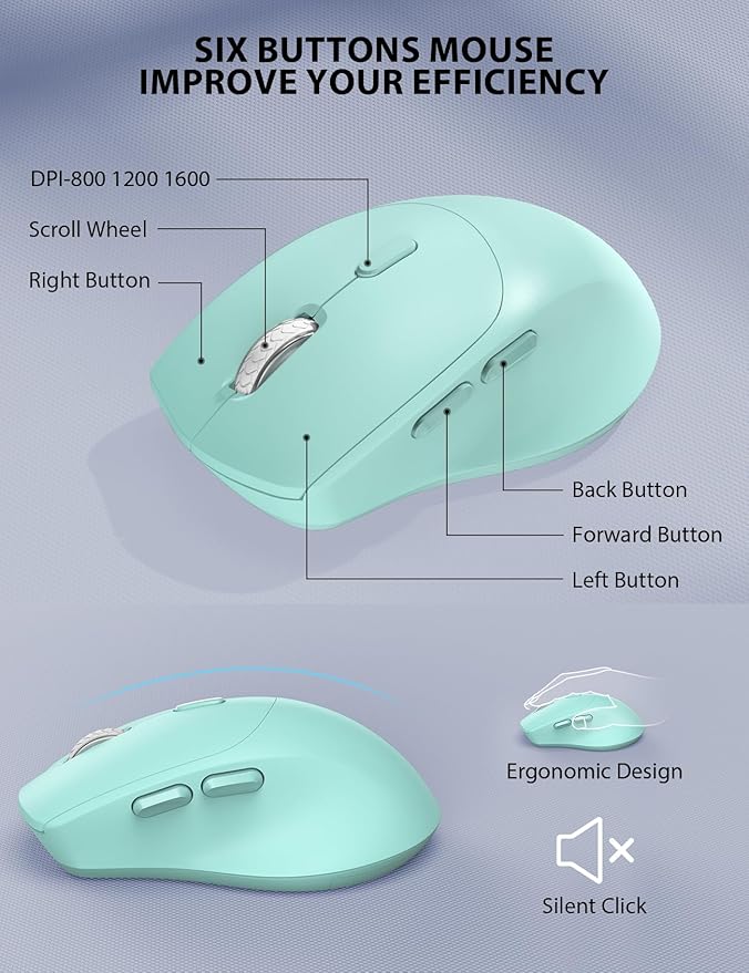 Wireless Keyboard and Mouse Combo - Image 6