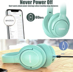 BERIBES Bluetooth Headphones Over Ear, 65H Playtime and 6 EQ Music Modes - Image 7