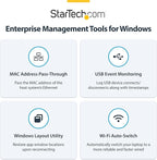 StarTech.com USB-C Triple Monitor Docking Station - Image 6