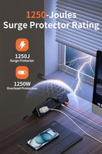 6.5 FT Desk Clamp Power Strip - Image 5