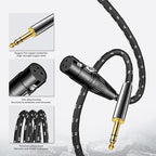 Kumiho XLR Female to 1/4 Inch 6.35mm TRS Stereo Cable Hi-Fi Balanced - Image 4