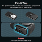 SmallRig Mount Plate for AirTag, Quick Release Camera Mount Baseplate for - Image 2