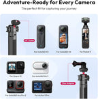 ULANZI MT-16 Extendable Mini Camera Tripod, 4 Levels Adjustment 360° Ball Head - Image 3