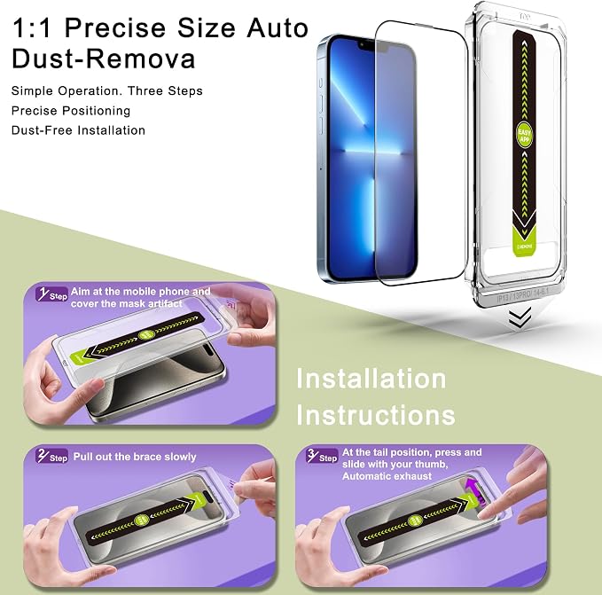 [2-Pack Ultra HD Clear Screen Protector - Image 3