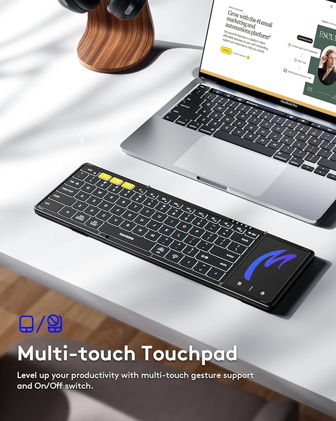 Samsers Foldable Bluetooth Keyboard - Image 4