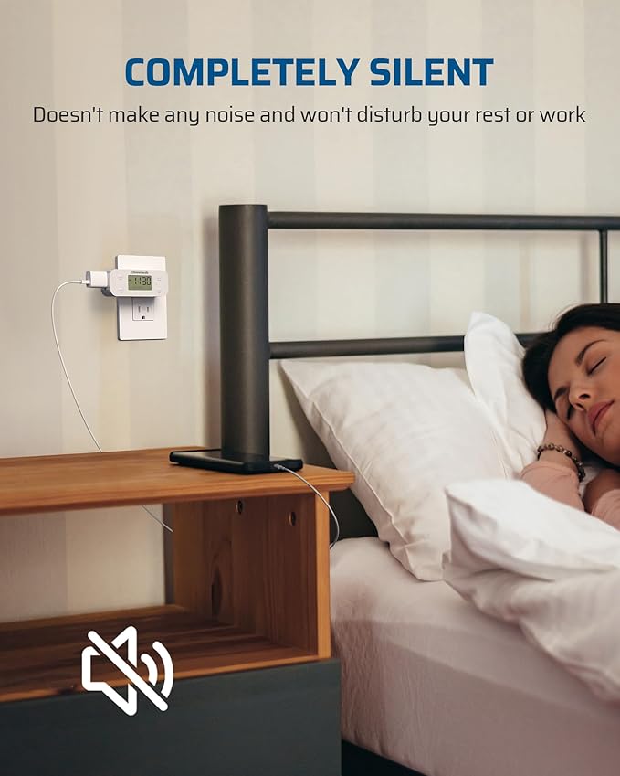 DEWENWILS 24 Hour Programmable Digital Timer Outlet, Timers - Image 7
