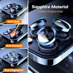 Camera Lens Protector for iPhone 16 Pro Max/16 Pro/15 Pro Max/15 Pro/14 Pro - Image 2