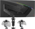 Gas Spring Monitor Arm 32 Inch, Adjustable Single Monitor Desk Mount by PholitenMonitorArm